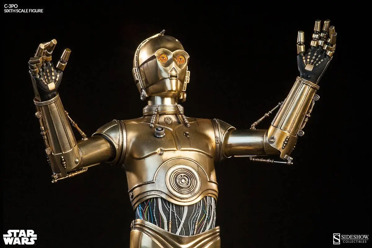 Star Wars Action Figure 1/6 C-3PO 30 cm product photo