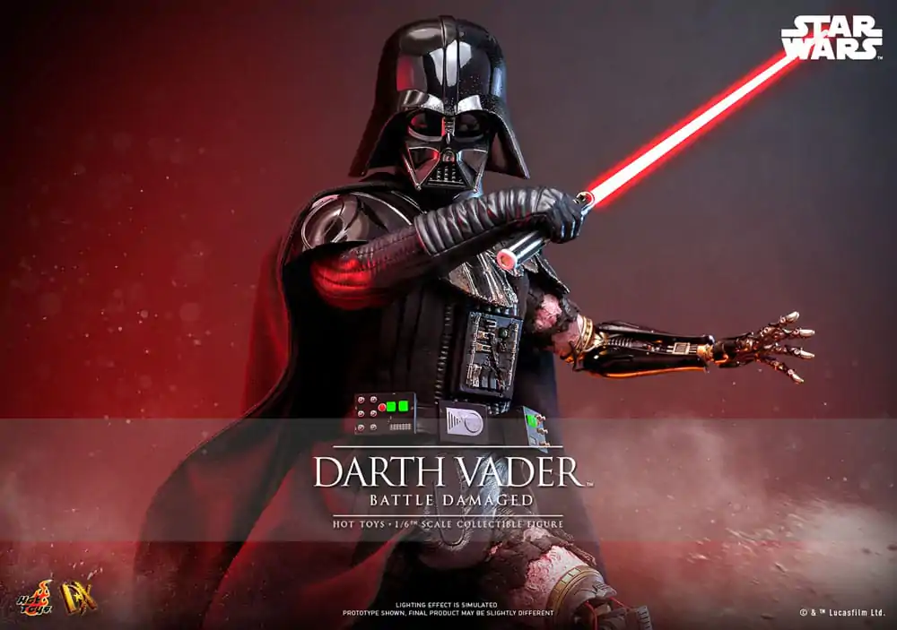 Star Wars Action Figure 1/6 Darth Vader (Battle Damaged) 35 cm product photo