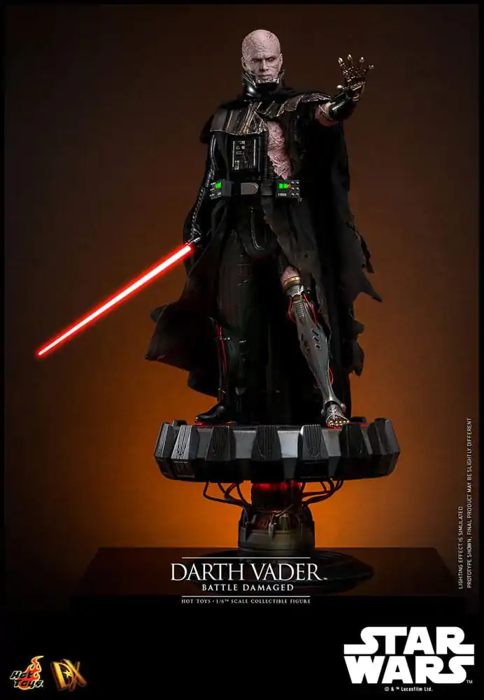 Star Wars Action Figure 1/6 Darth Vader (Battle Damaged) 35 cm product photo