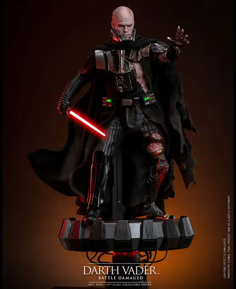 Star Wars Action Figure 1/6 Darth Vader (Battle Damaged) 35 cm product photo