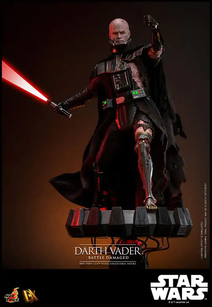 Star Wars Action Figure 1/6 Darth Vader (Battle Damaged) 35 cm product photo