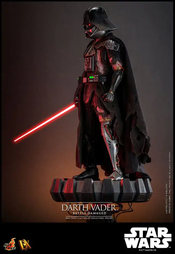 Star Wars Action Figure 1/6 Darth Vader (Battle Damaged) 35 cm product photo