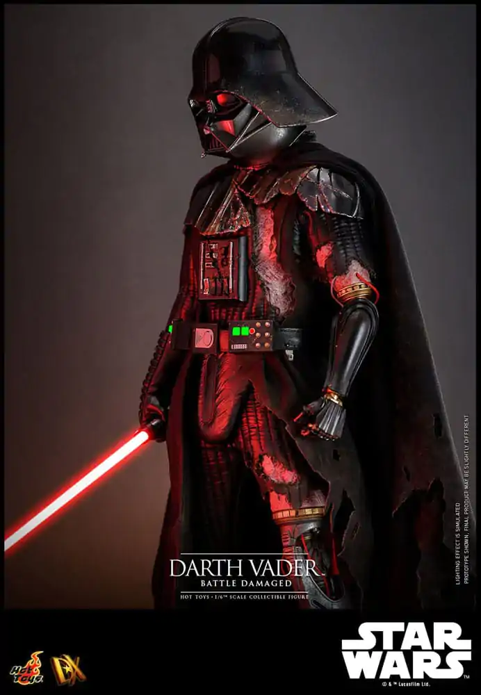 Star Wars Action Figure 1/6 Darth Vader (Battle Damaged) 35 cm product photo