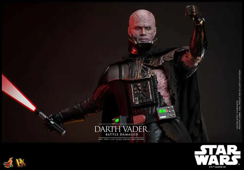 Star Wars Action Figure 1/6 Darth Vader (Battle Damaged) 35 cm product photo