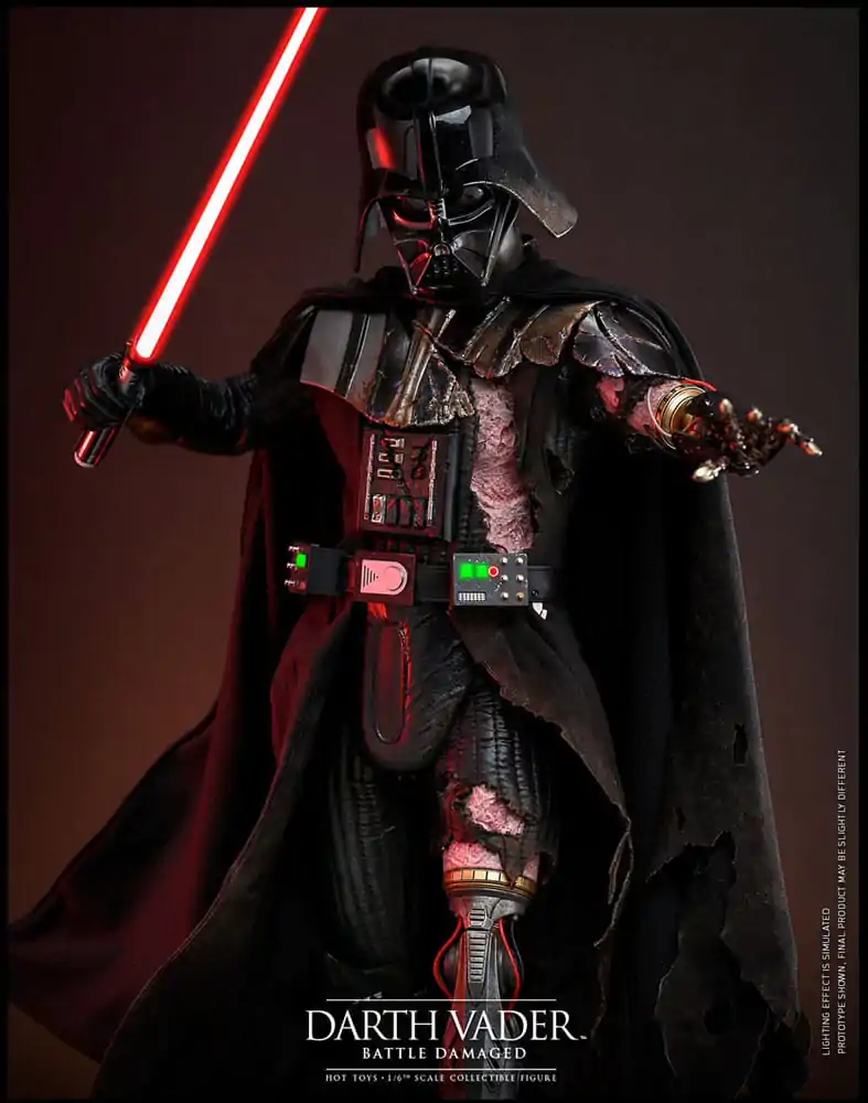 Star Wars Action Figure 1/6 Darth Vader (Battle Damaged) 35 cm product photo