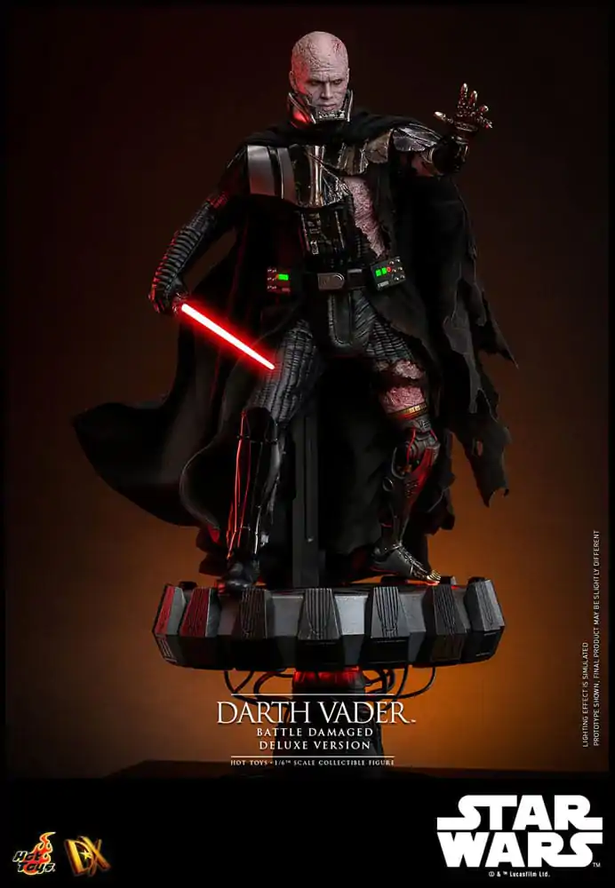 Star Wars Action Figure 1/6 Darth Vader (Battle Damaged) Deluxe Version 35 cm product photo