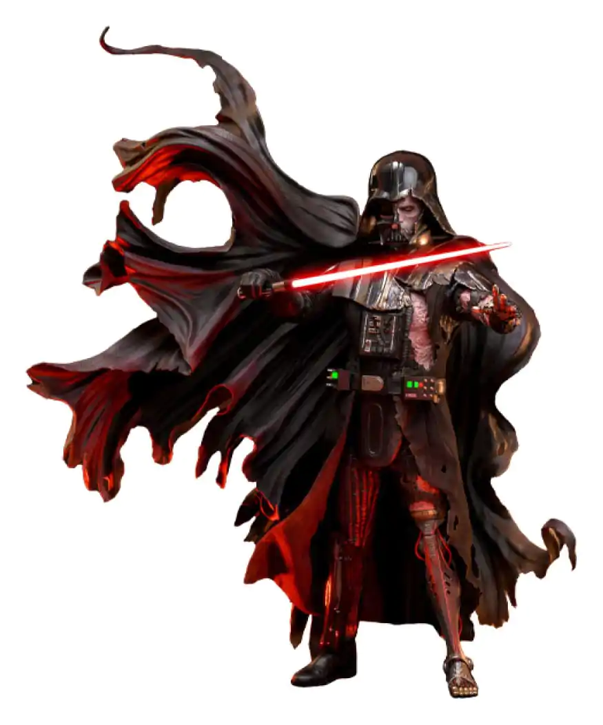 Star Wars Action Figure 1/6 Darth Vader (Battle Damaged) Deluxe Version 35 cm product photo