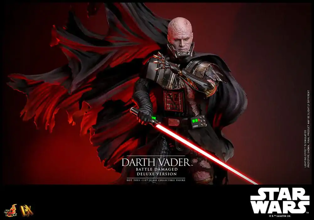 Star Wars Action Figure 1/6 Darth Vader (Battle Damaged) Deluxe Version 35 cm product photo