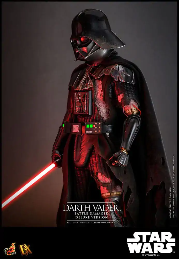 Star Wars Action Figure 1/6 Darth Vader (Battle Damaged) Deluxe Version 35 cm product photo