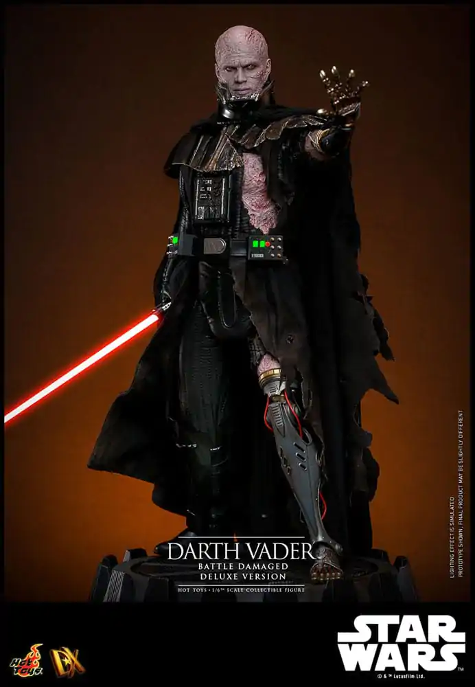 Star Wars Action Figure 1/6 Darth Vader (Battle Damaged) Deluxe Version 35 cm product photo