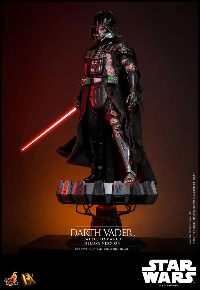 Star Wars Action Figure 1/6 Darth Vader (Battle Damaged) Deluxe Version 35 cm product photo