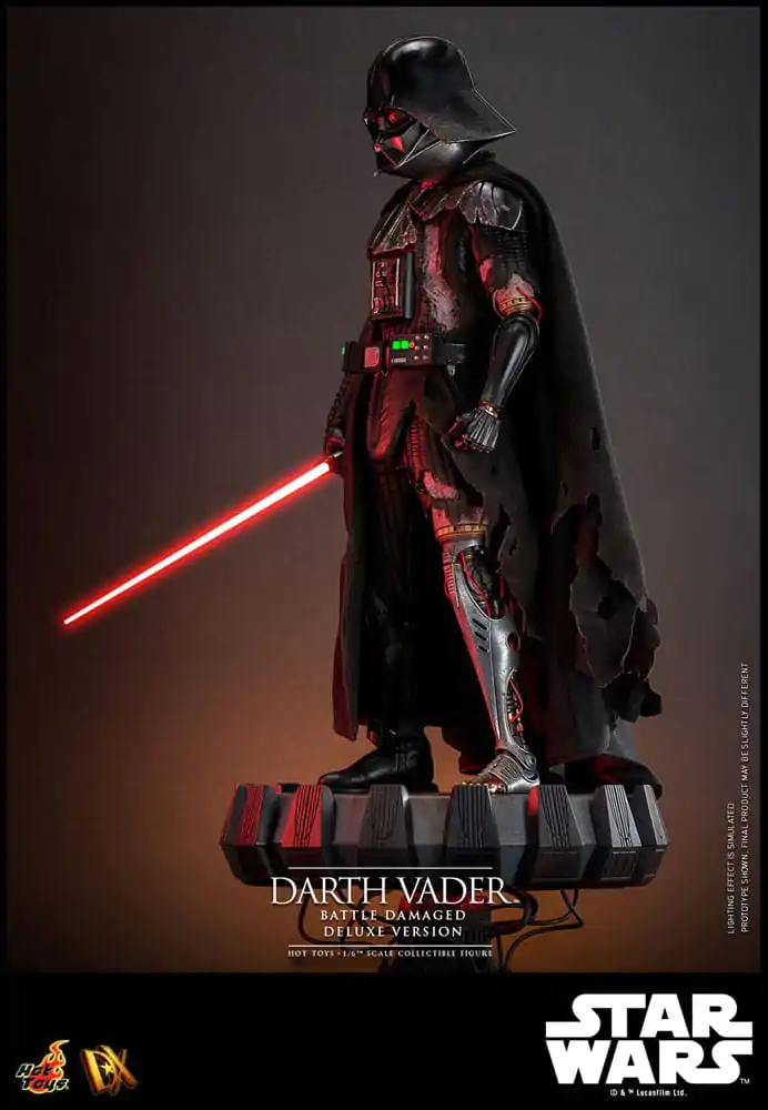 Star Wars Action Figure 1/6 Darth Vader (Battle Damaged) Deluxe Version 35 cm product photo