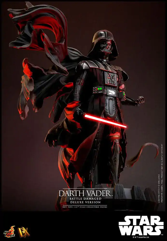 Star Wars Action Figure 1/6 Darth Vader (Battle Damaged) Deluxe Version 35 cm product photo