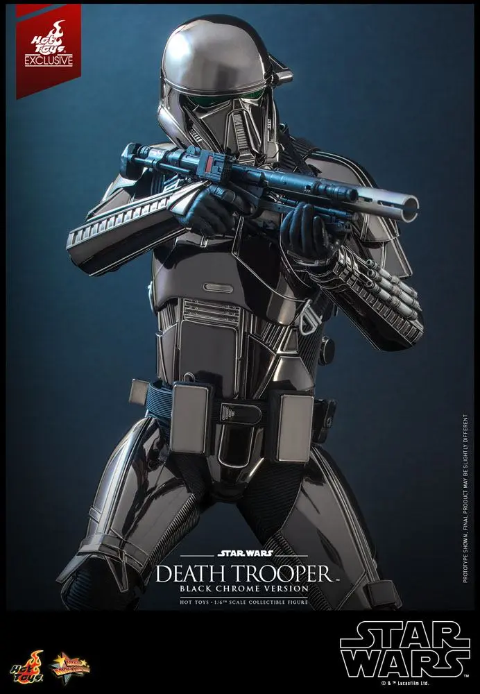 Star Wars Action Figure 1/6 Death Trooper (Black Chrome) 32 cm product photo