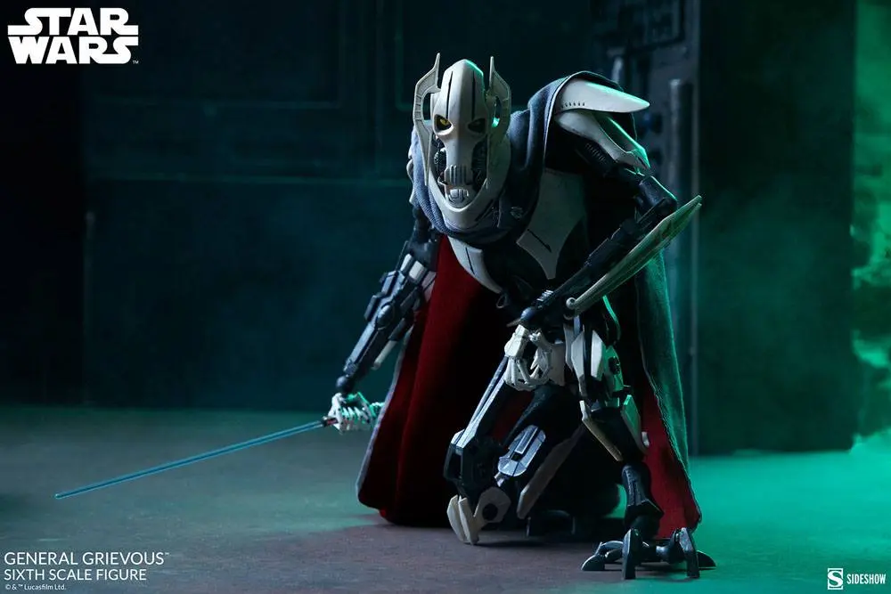 Star Wars Action Figure 1/6 General Grievous 41 cm product photo