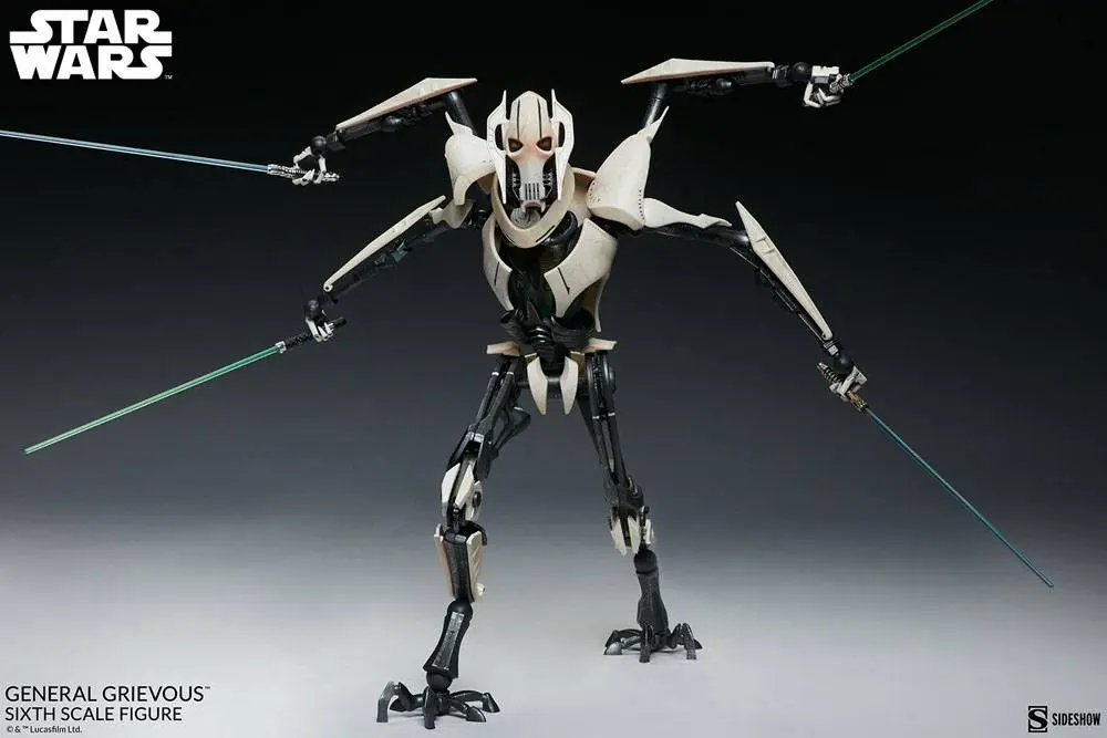Star Wars Action Figure 1/6 General Grievous 41 cm product photo
