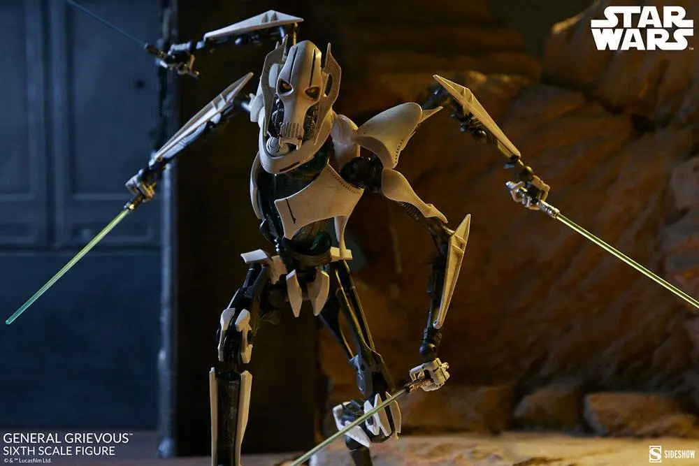 Star Wars Action Figure 1/6 General Grievous 41 cm product photo