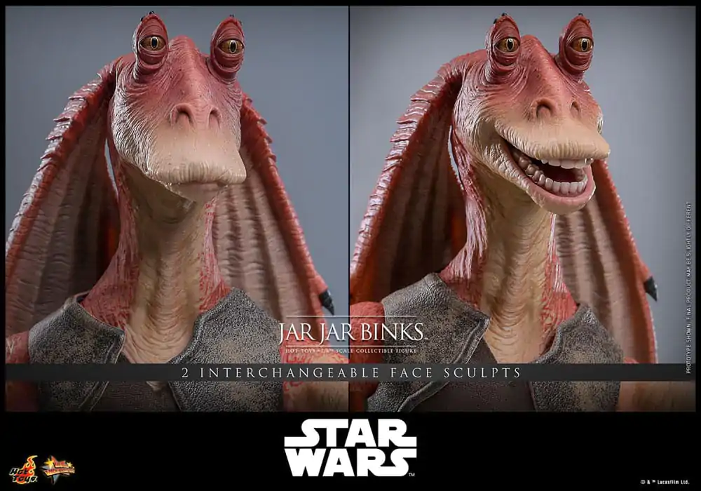 Star Wars Action Figure 1/6 Jar Jar Binks 33 cm product photo
