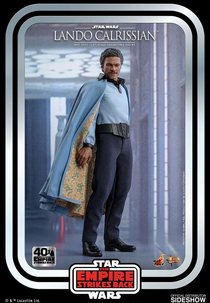 Star Wars Action Figure 1/6 Lando Calrissian The Empire Strikes Back 40th Anniversary Collection 30 product photo
