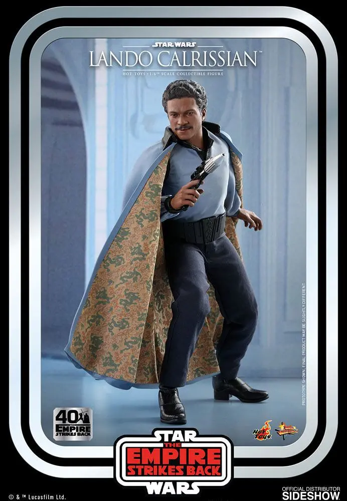 Star Wars Action Figure 1/6 Lando Calrissian The Empire Strikes Back 40th Anniversary Collection 30 product photo