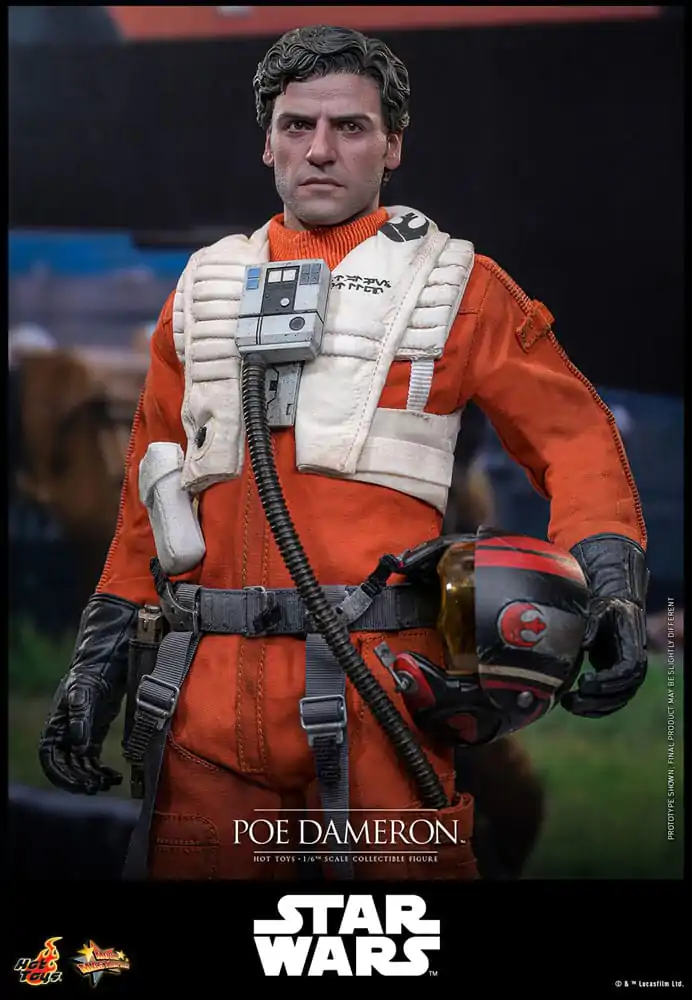 Star Wars Action Figure 1/6 Poe Dameron 30 cm product photo