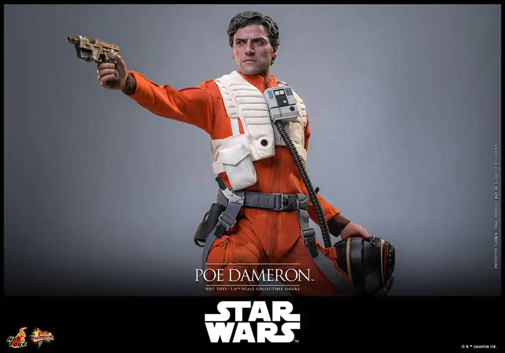 Star Wars Action Figure 1/6 Poe Dameron 30 cm product photo