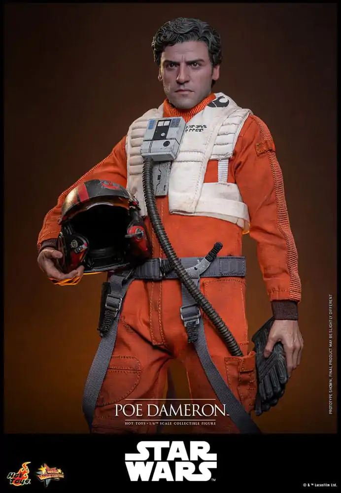 Star Wars Action Figure 1/6 Poe Dameron 30 cm product photo