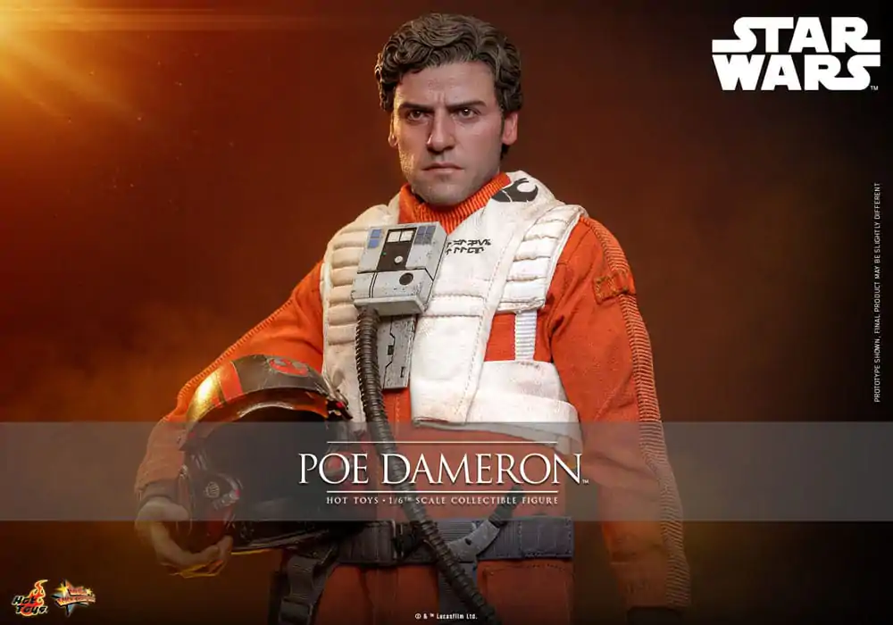 Star Wars Action Figure 1/6 Poe Dameron 30 cm product photo
