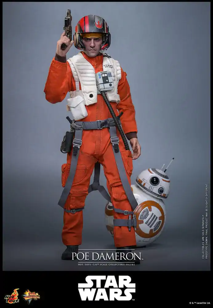 Star Wars Action Figure 1/6 Poe Dameron 30 cm product photo