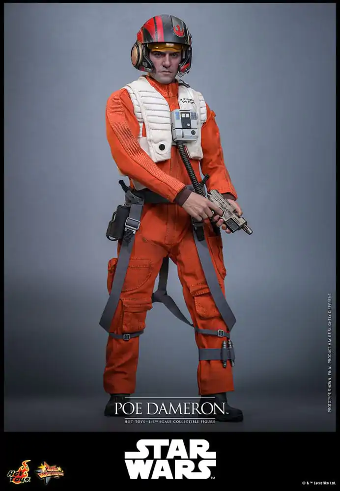 Star Wars Action Figure 1/6 Poe Dameron 30 cm product photo