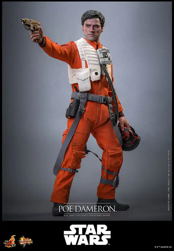 Star Wars Action Figure 1/6 Poe Dameron 30 cm product photo