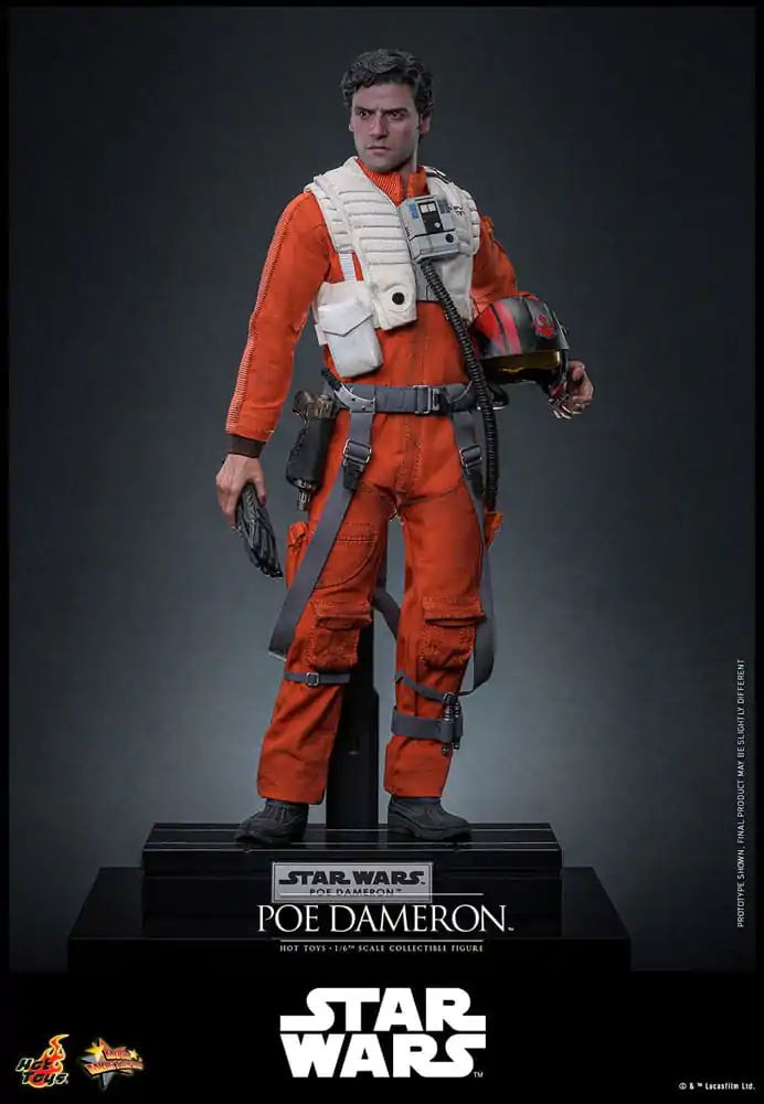 Star Wars Action Figure 1/6 Poe Dameron 30 cm product photo