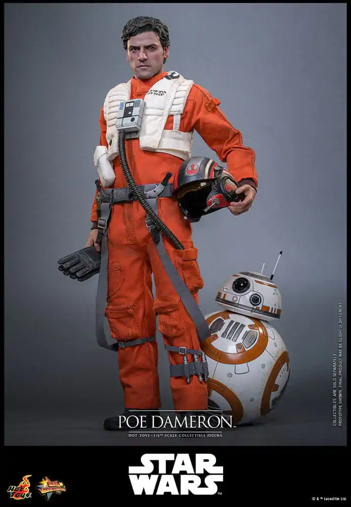 Star Wars Action Figure 1/6 Poe Dameron 30 cm product photo