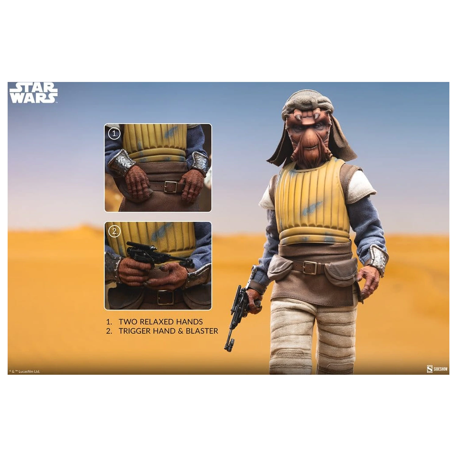 Star Wars Action Figure 1/6 Vizam 32 cm product photo