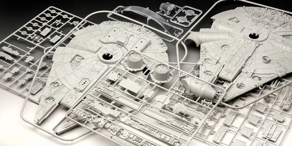 Star Wars Model Kit 1/72 Millennium Falcon 38 cm termékfotó