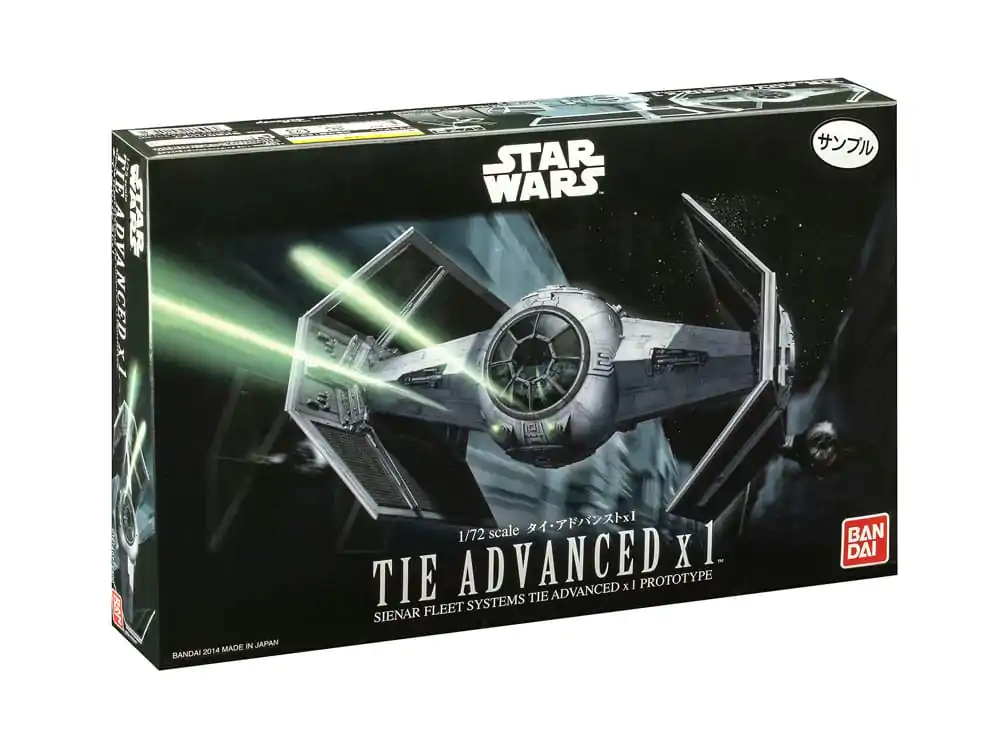 Star Wars Model Kit 1/72 TIE Advanced x1 10 cm termékfotó