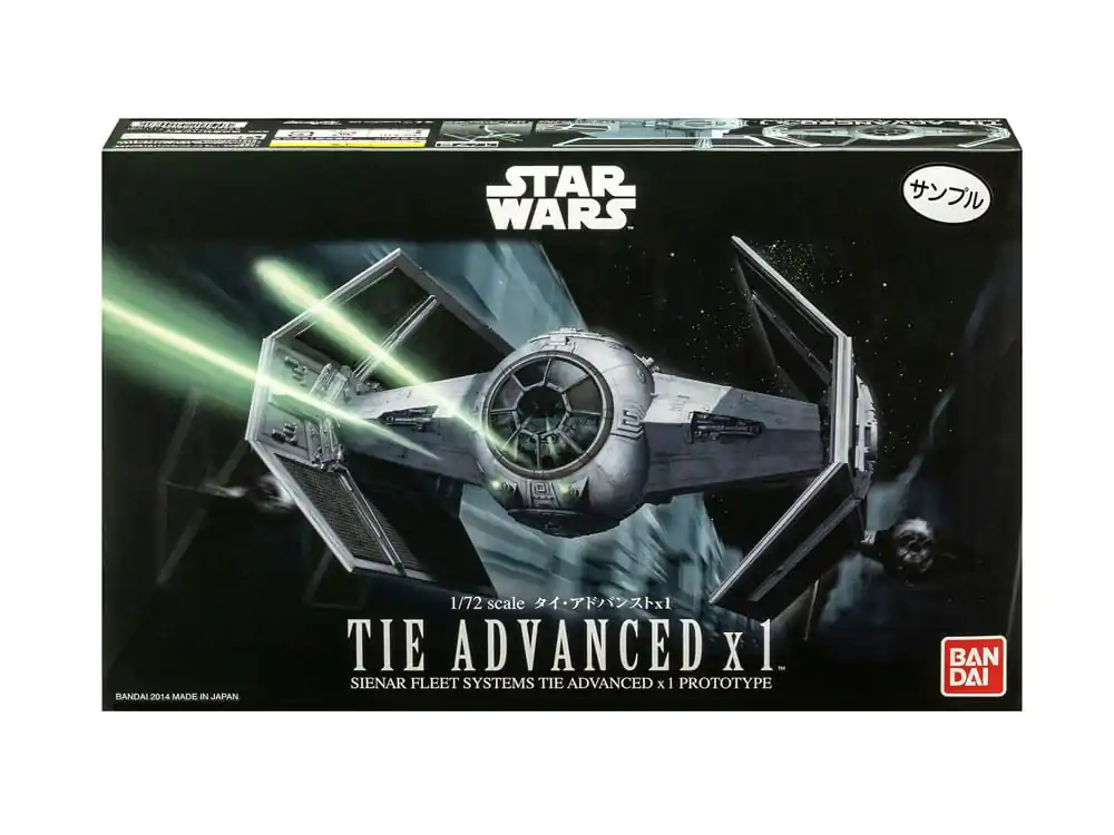 Star Wars Model Kit 1/72 TIE Advanced x1 10 cm termékfotó