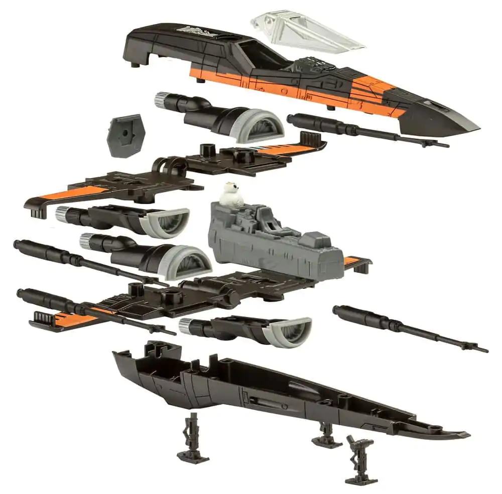 Star Wars Model Kit 1/78 Poe's X-Wing Fighter 22 cm product photo