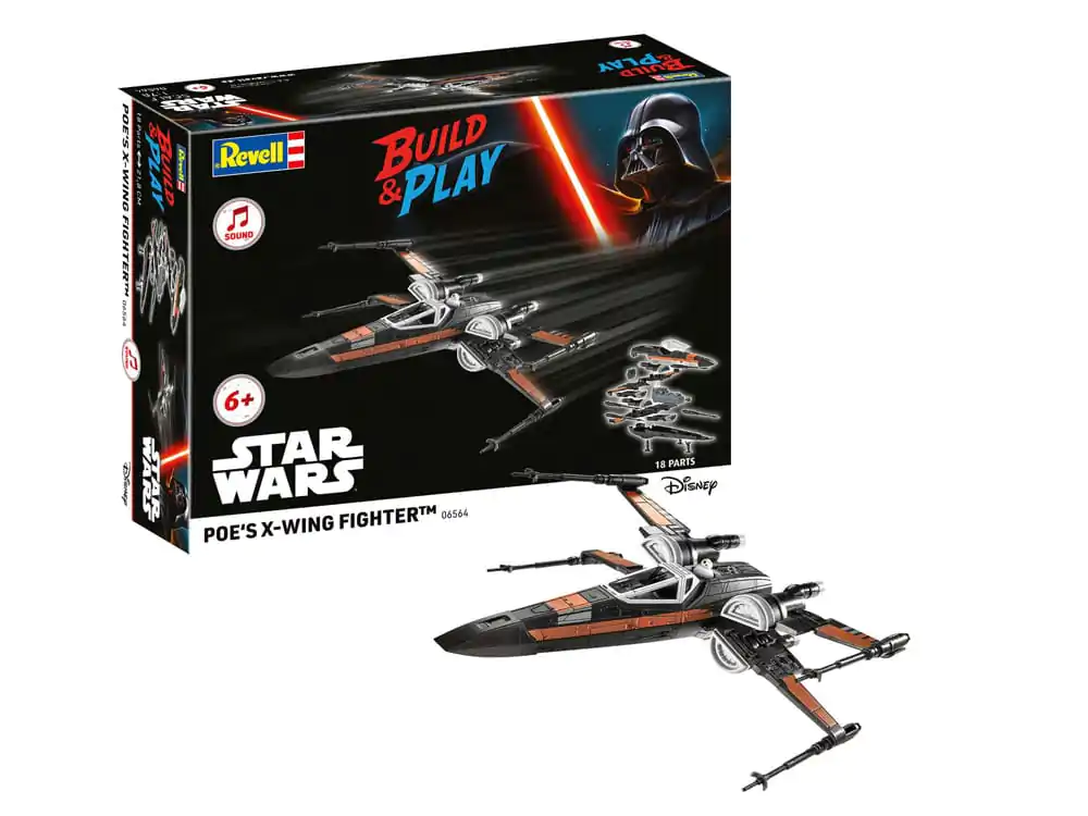 Star Wars Model Kit 1/78 Poe's X-Wing Fighter 22 cm product photo