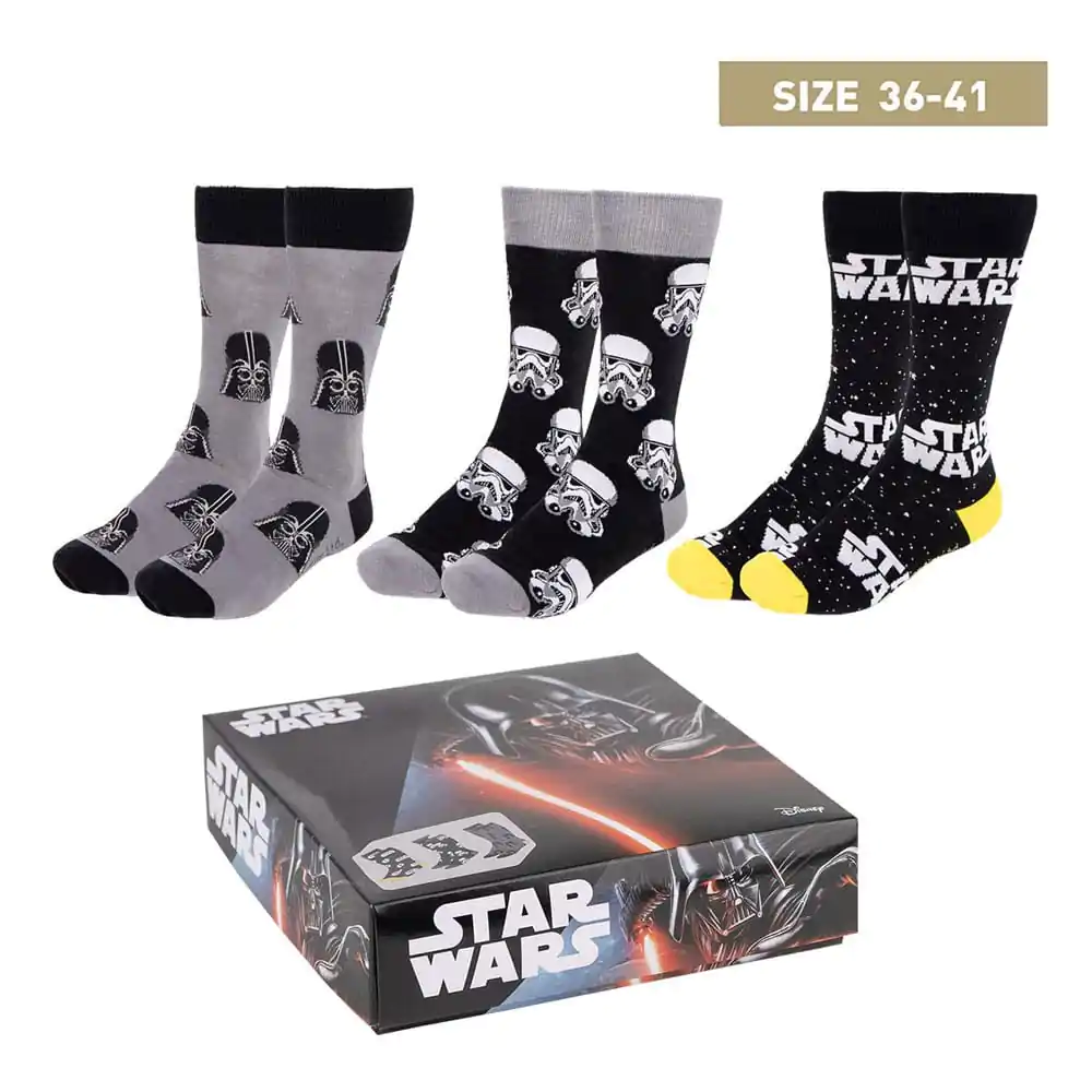 Star Wars Socks 3-Pack 35-41 product photo
