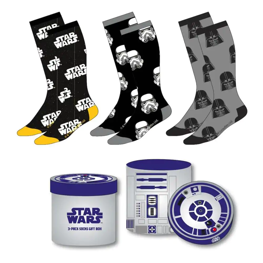 Star Wars Socks 3-Pack 38-45 termékfotó