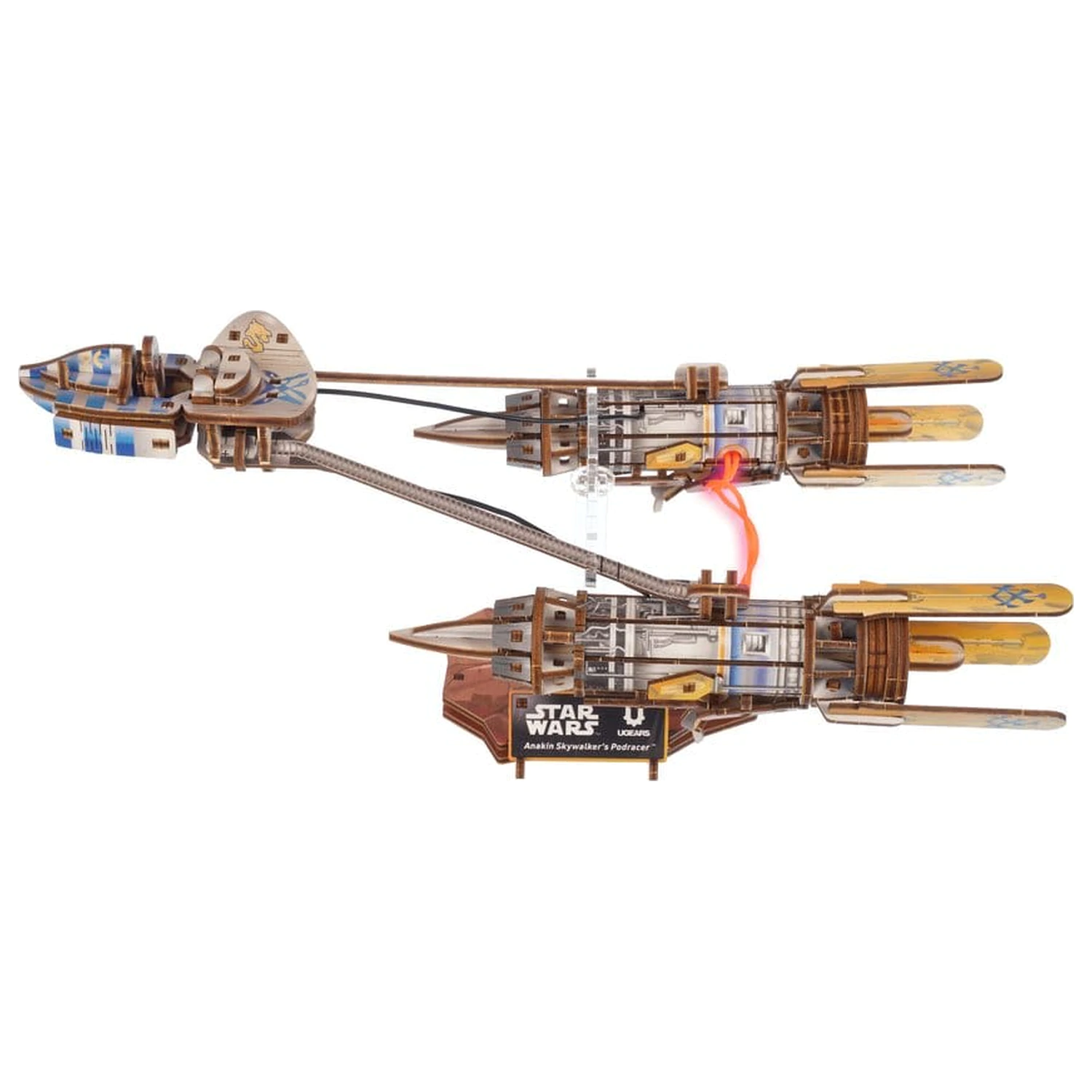 Star Wars 3D Wooden Puzzle Anakin Skywalker's Podracer product photo