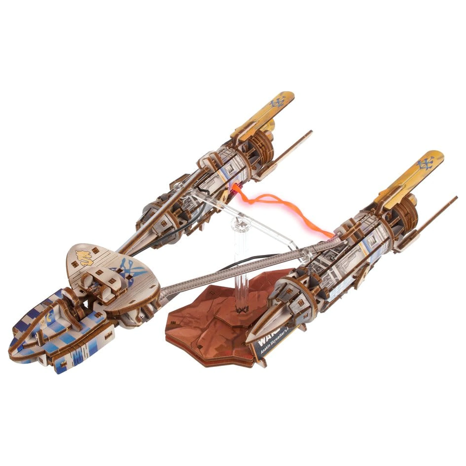 Star Wars 3D Wooden Puzzle Anakin Skywalker's Podracer product photo