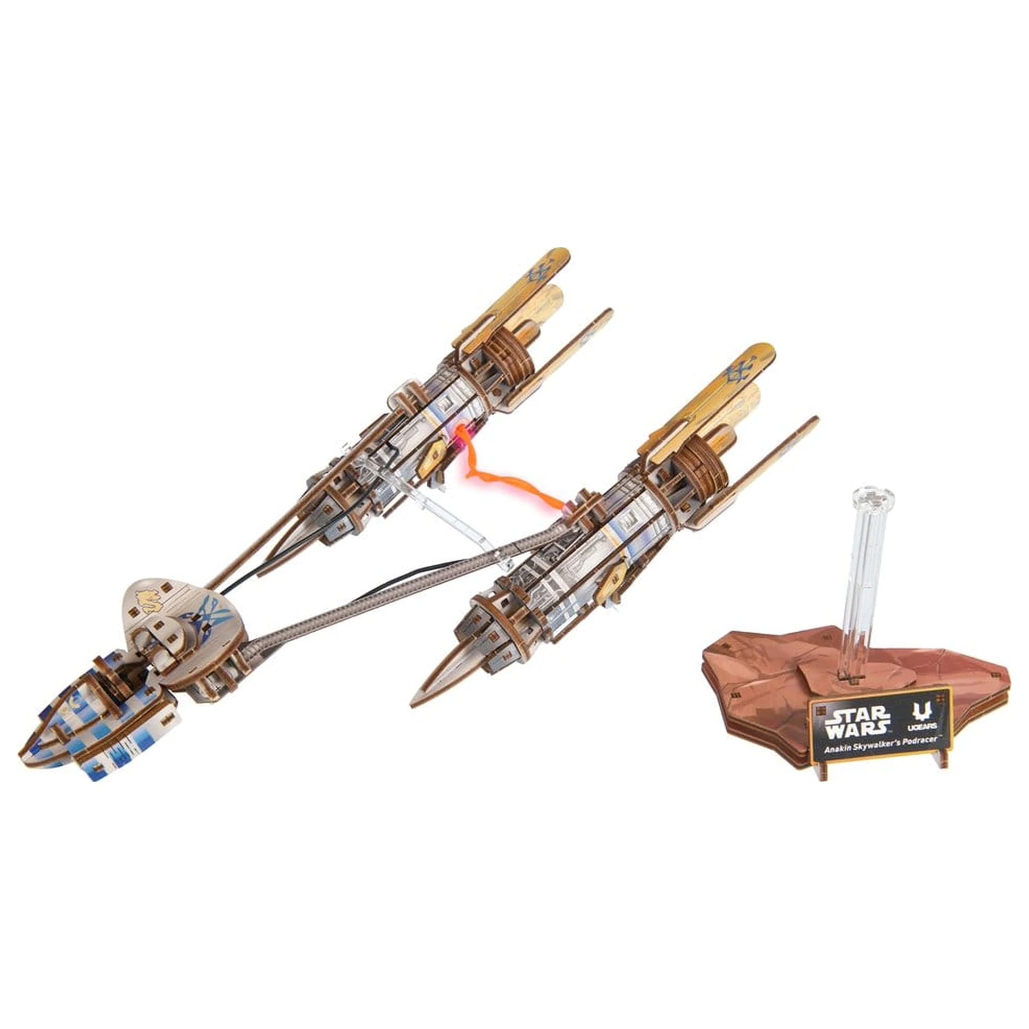 Star Wars 3D Wooden Puzzle Anakin Skywalker's Podracer product photo