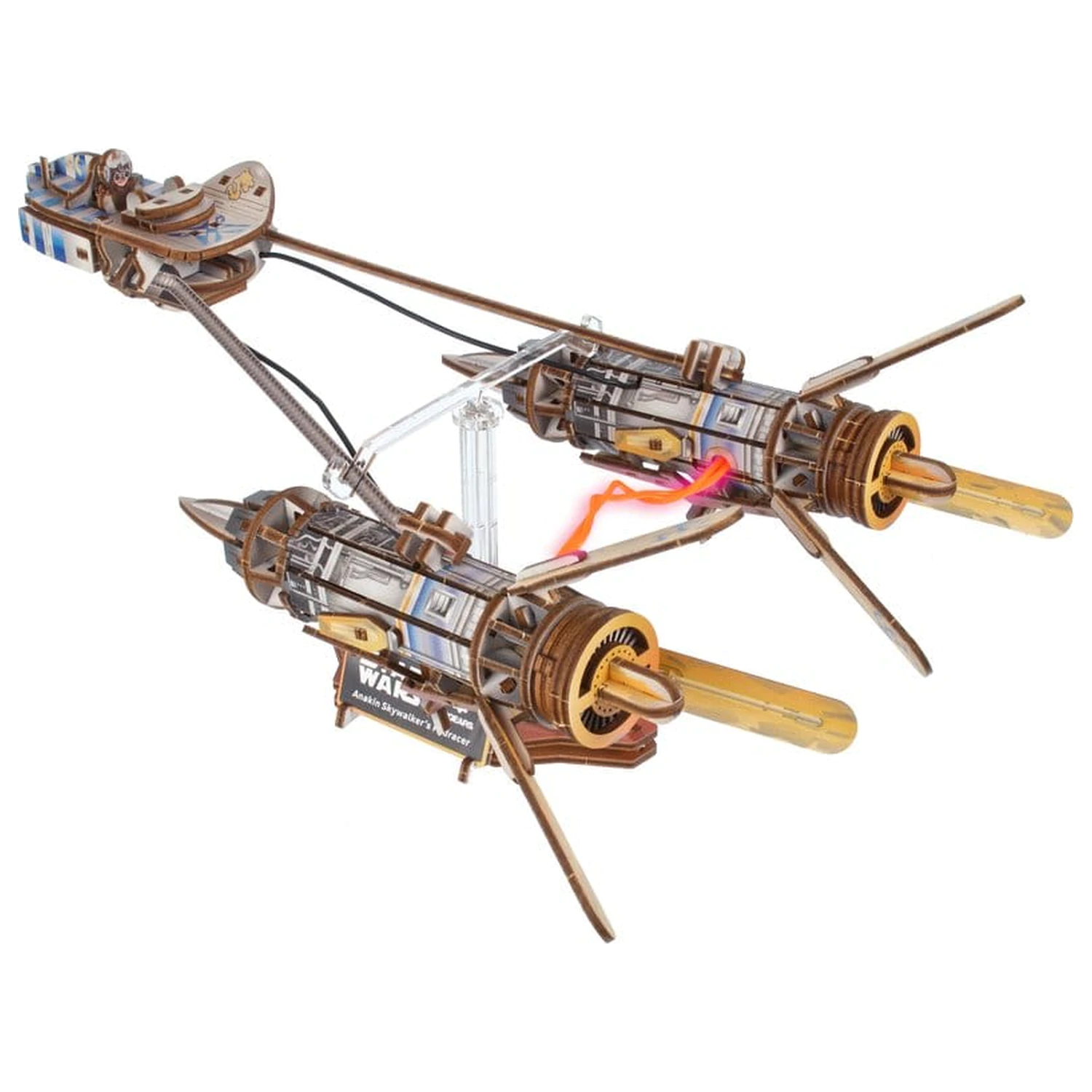 Star Wars 3D Wooden Puzzle Anakin Skywalker's Podracer product photo