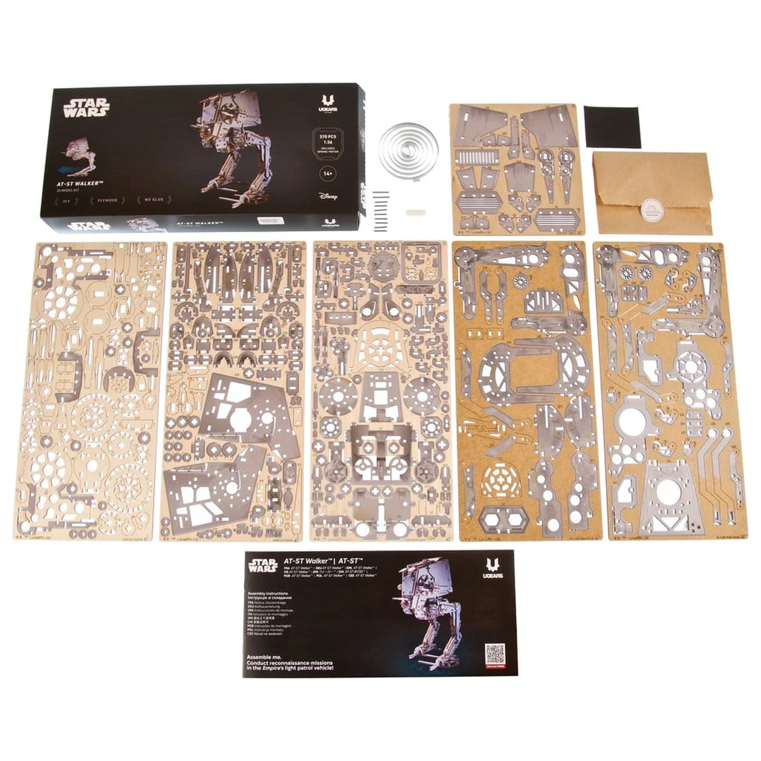 Star Wars 3D Wooden Puzzle AT-ST Walker product photo