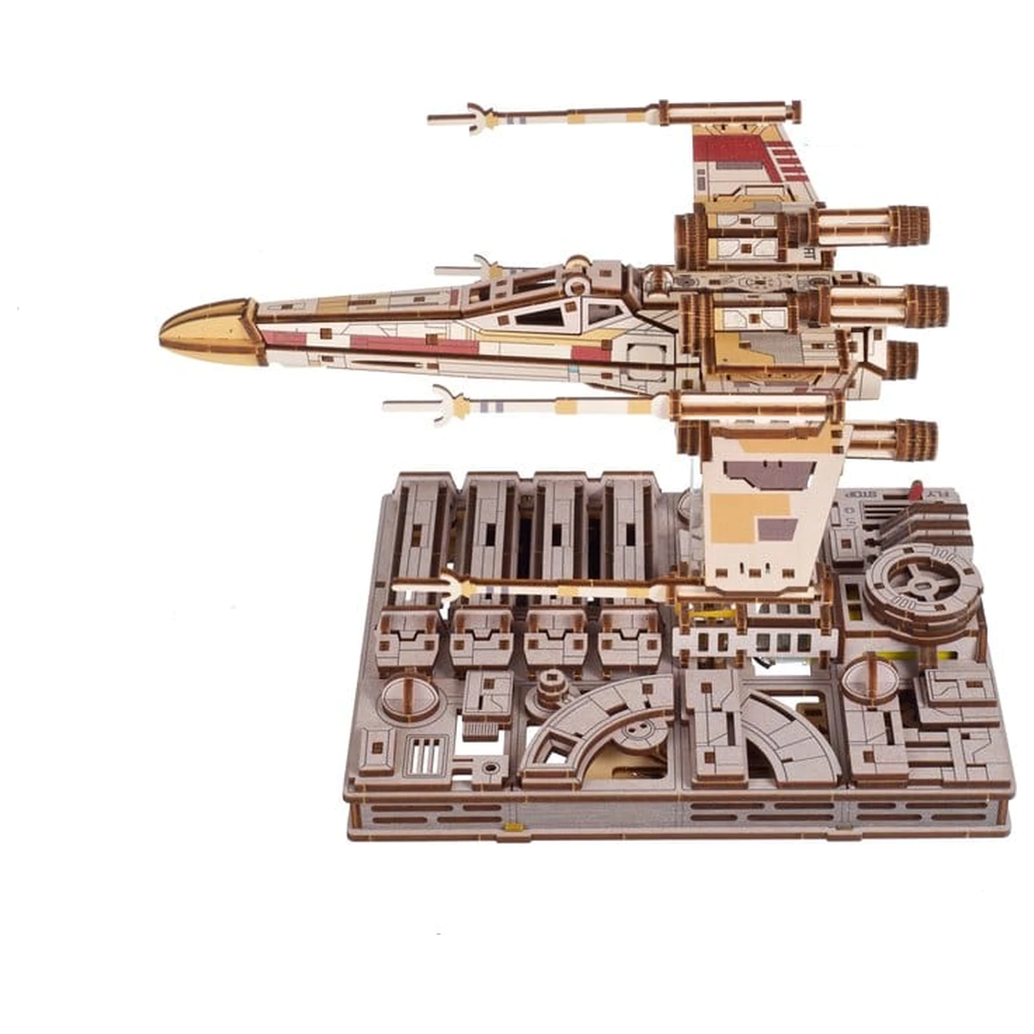 Star Wars 3D Wooden Puzzle Luke Skywalker's X-Wing Starfighter product photo