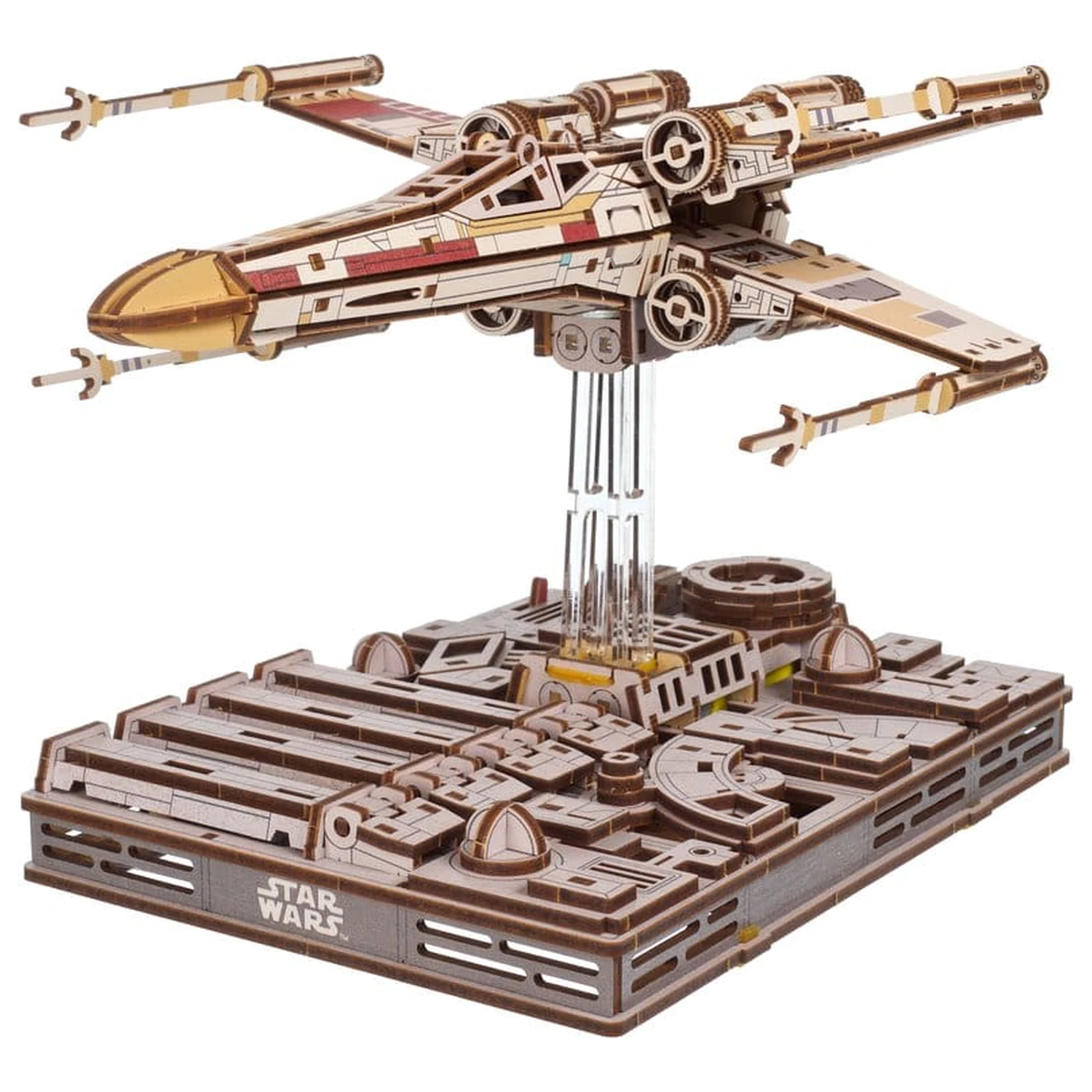 Star Wars 3D Wooden Puzzle Luke Skywalker's X-Wing Starfighter product photo