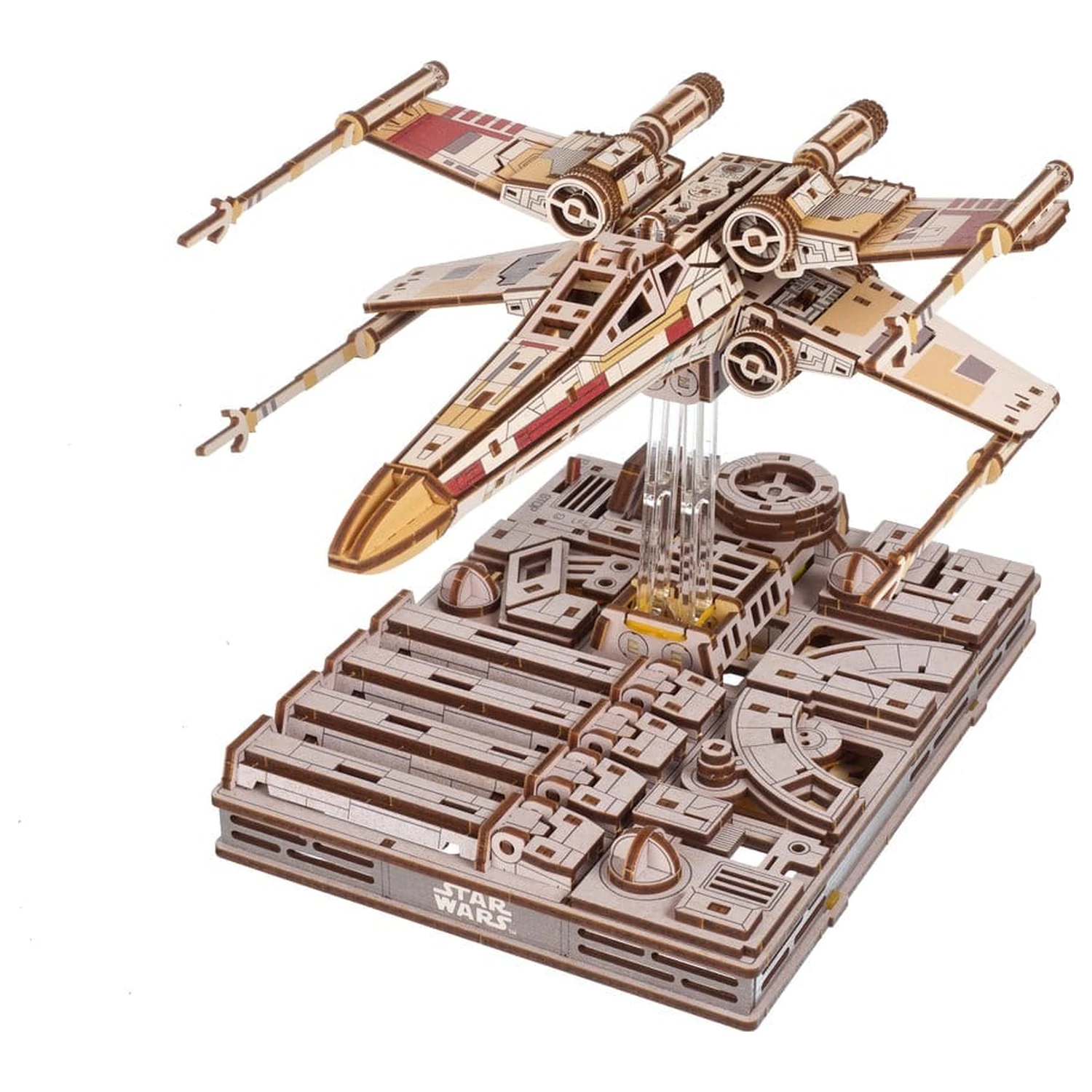 Star Wars 3D Wooden Puzzle Luke Skywalker's X-Wing Starfighter product photo