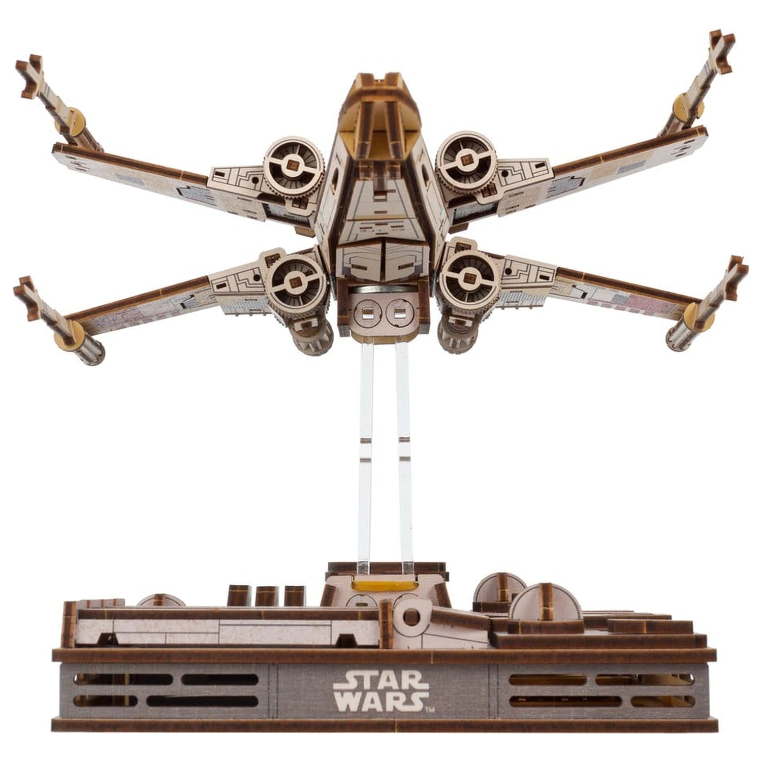 Star Wars 3D Wooden Puzzle Luke Skywalker's X-Wing Starfighter product photo